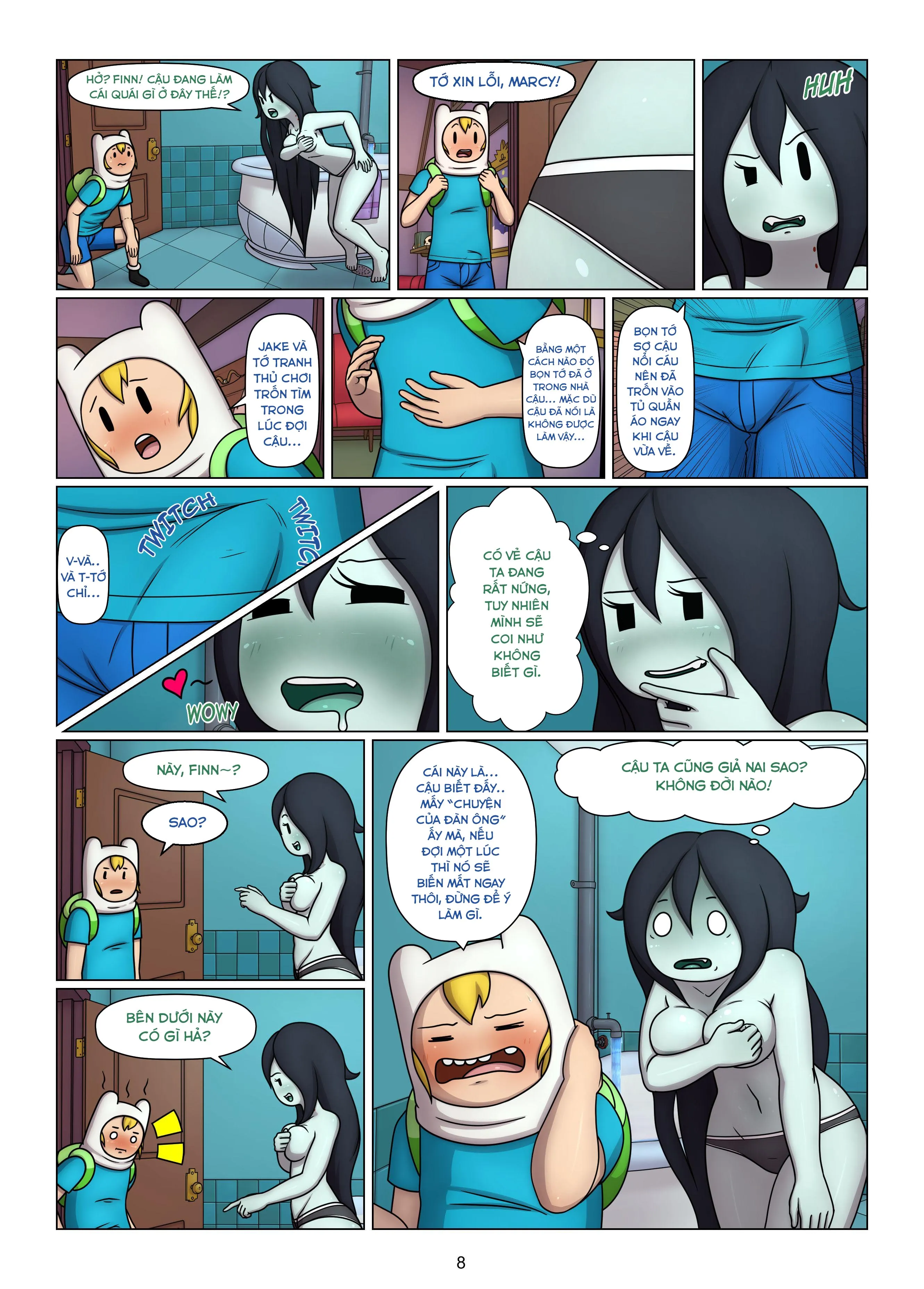 HentaiVN.net - Ảnh 4 - Marceline's Closet (Adventure Time) - Chap 1
