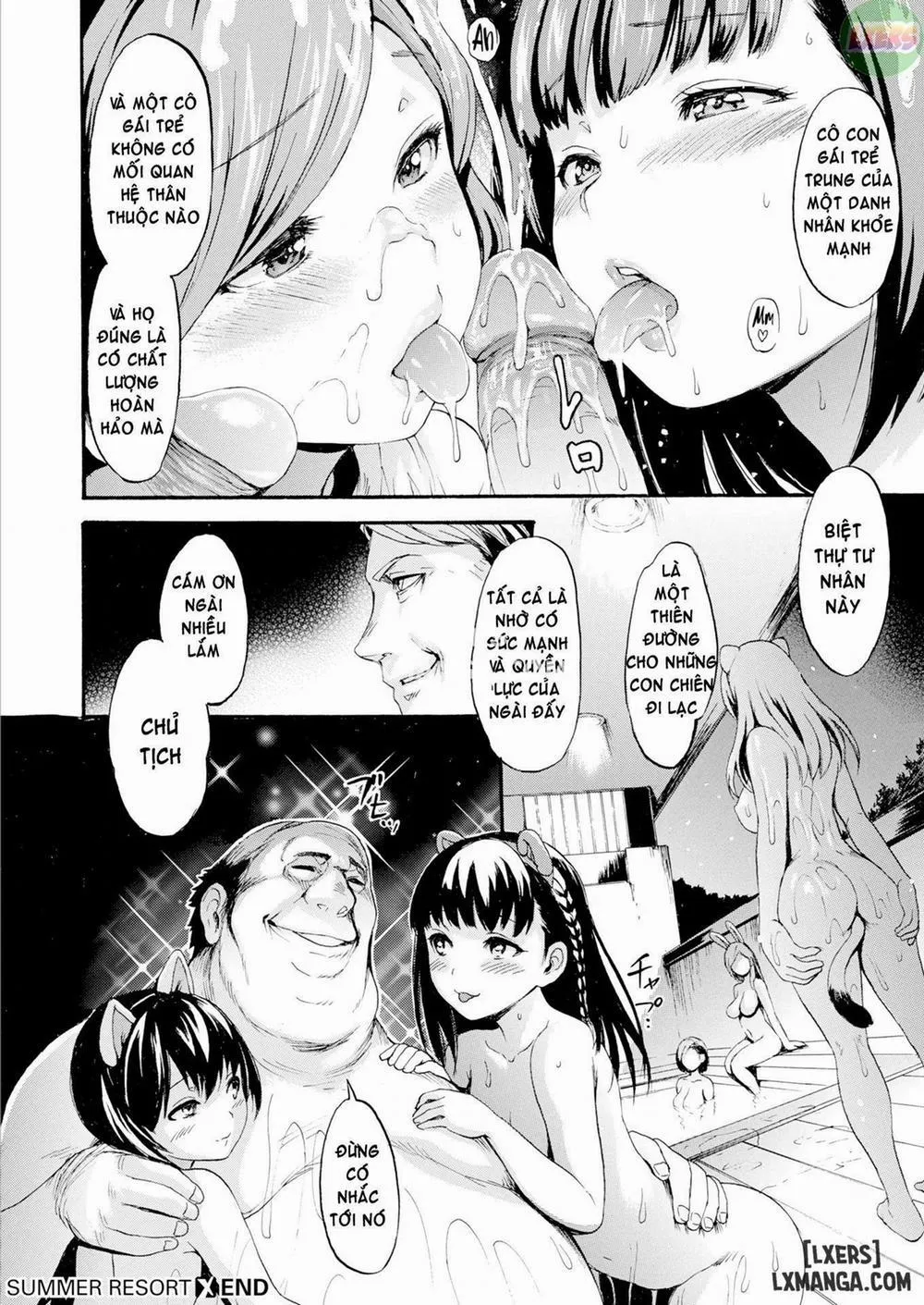 HentaiVN.net - Ảnh 24 - Summer Resort - Chap 1