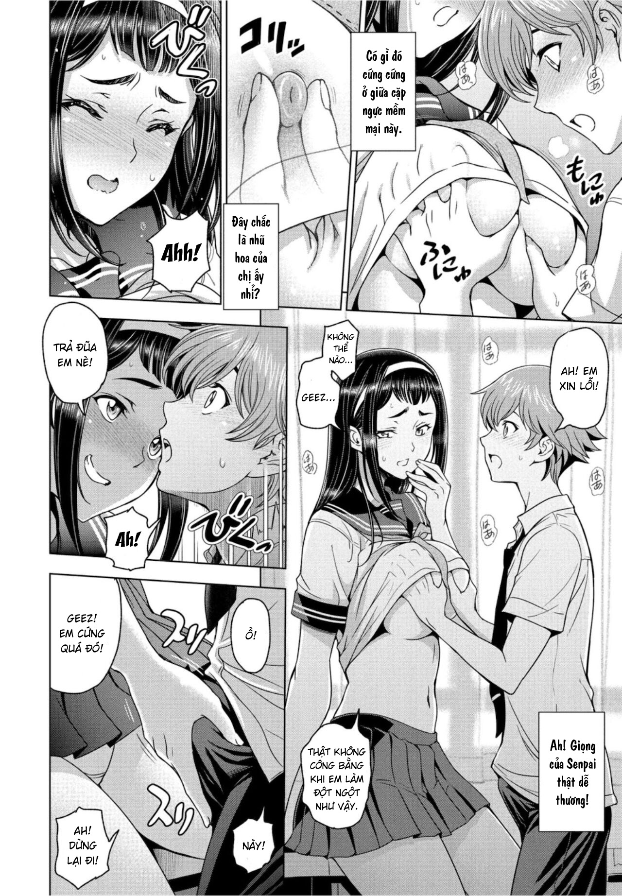 HentaiVN.net - Ảnh 12 - Houkago to Senpai to [LoveHo to Senpai to] - Chap 1