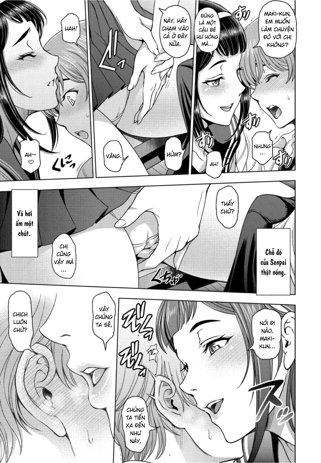 HentaiVN.net - Ảnh 13 - Houkago to Senpai to [LoveHo to Senpai to] - Chap 1
