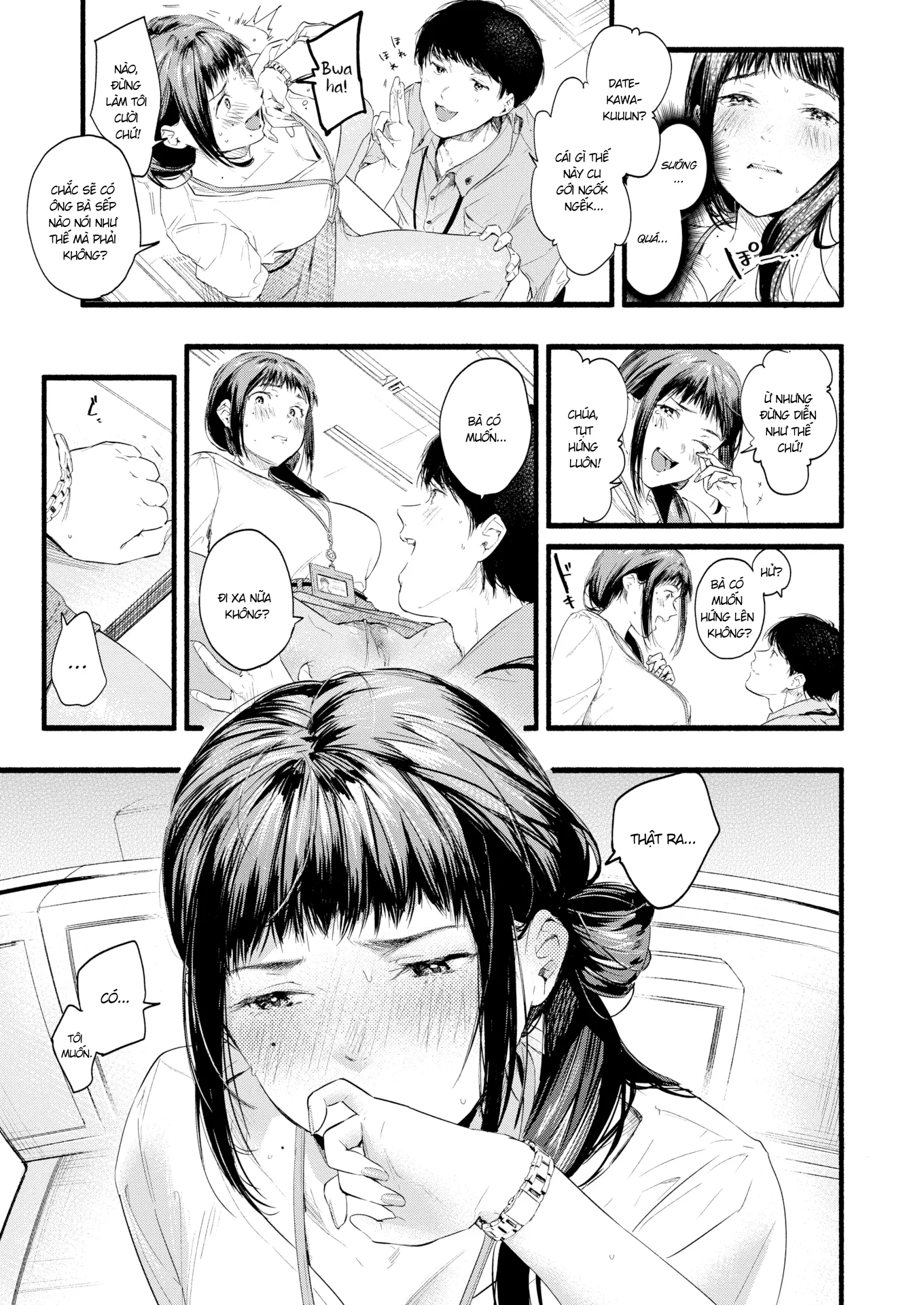 HentaiVN.net - Ảnh 12 - Thả Rông Đi Làm [Swollen Heartbeat] - Chap 1