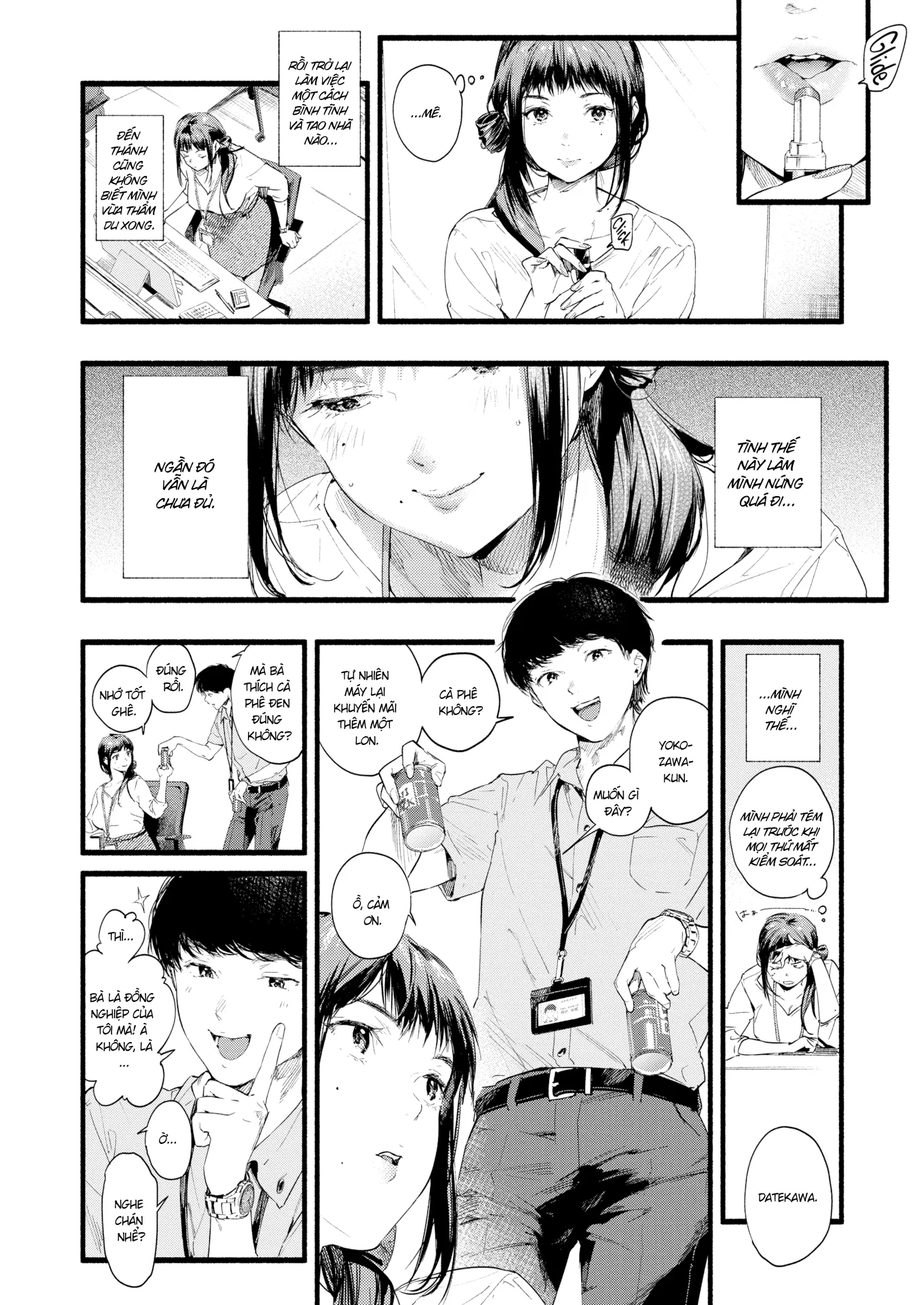 HentaiVN.net - Ảnh 5 - Thả Rông Đi Làm [Swollen Heartbeat] - Chap 1