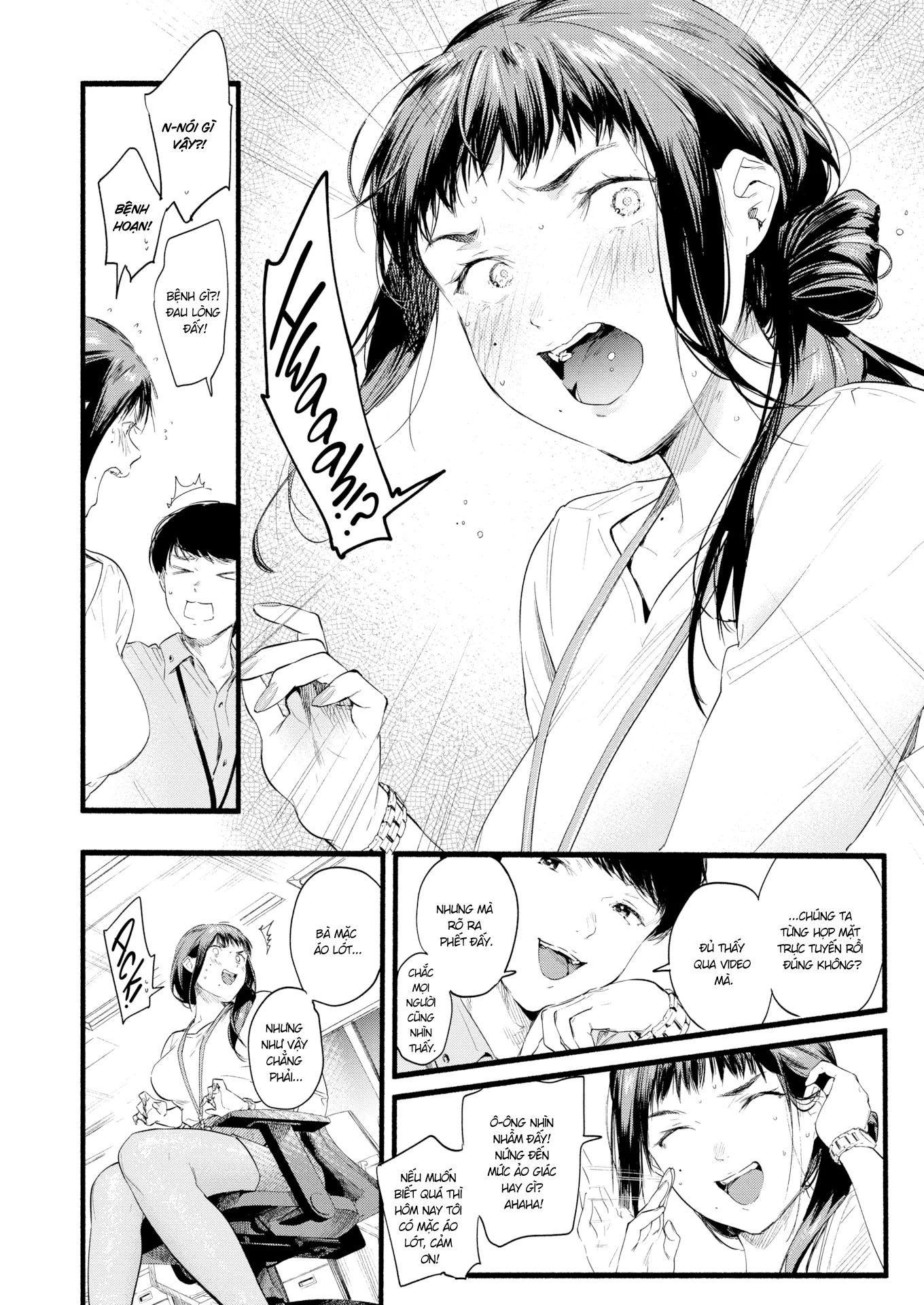 HentaiVN.net - Ảnh 7 - Thả Rông Đi Làm [Swollen Heartbeat] - Chap 1