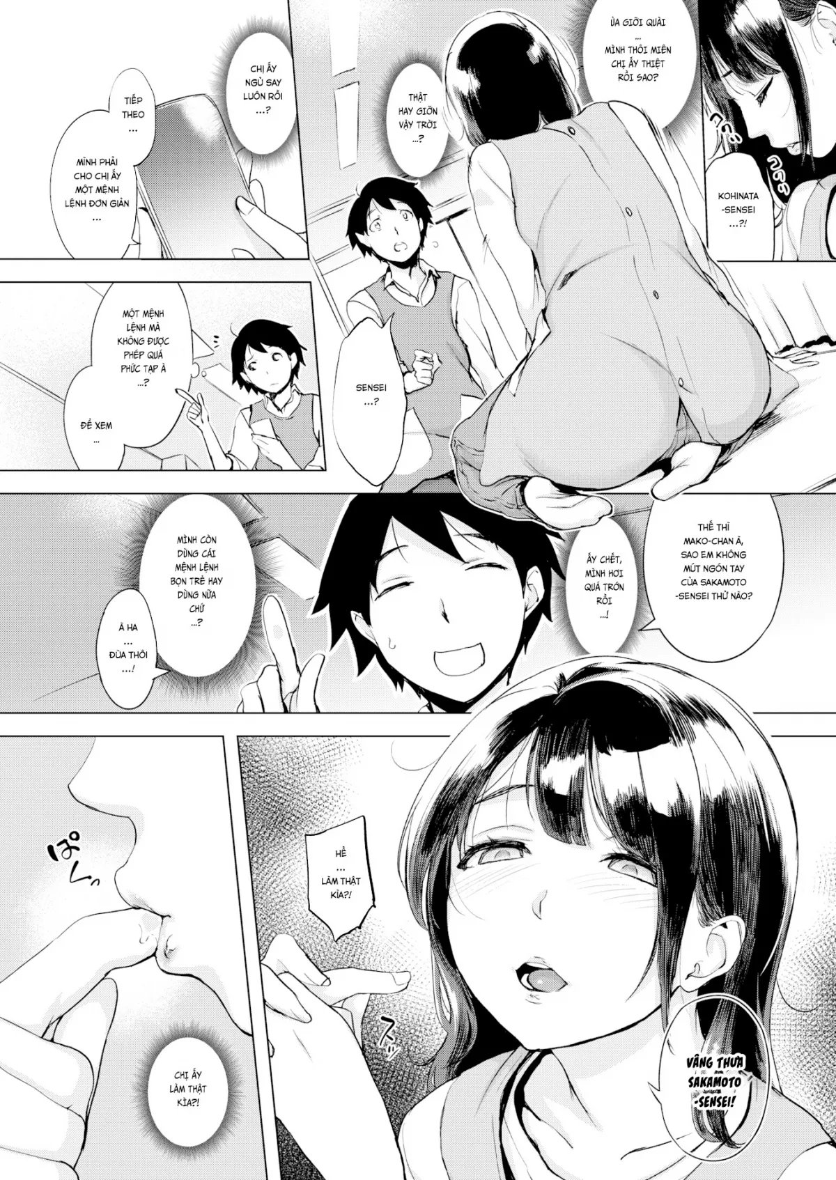 HentaiVN.net - Ảnh 5 - Trò Chơi Thôi Miên [Playing Hynosis] - Chap 1