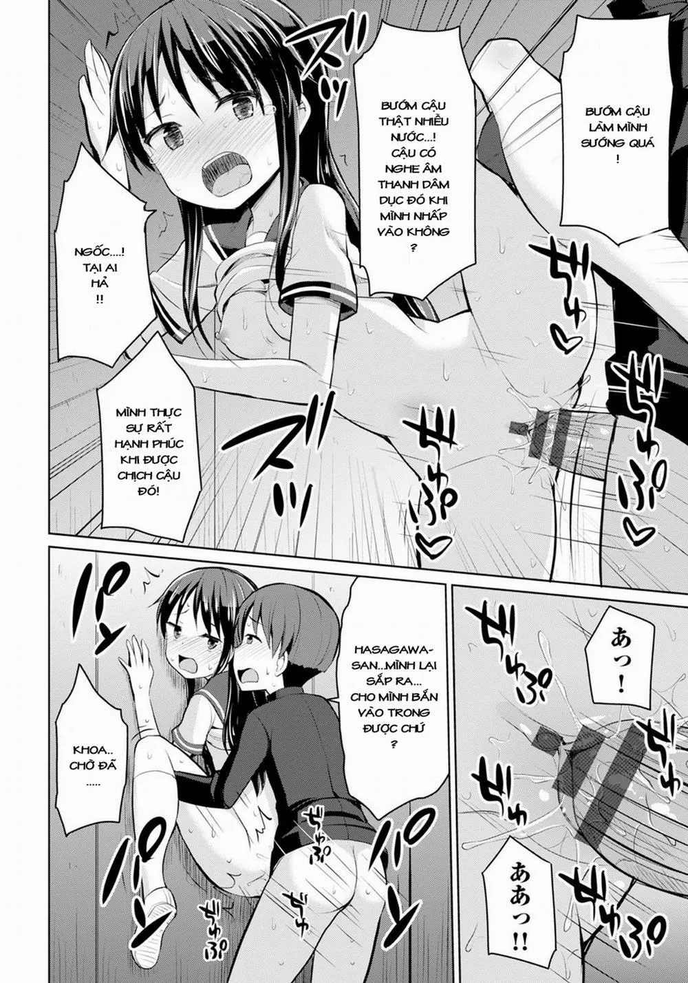 HentaiVN.net - Ảnh 19 - Ikenai Joshi Toire Sekkusu - Chap 1