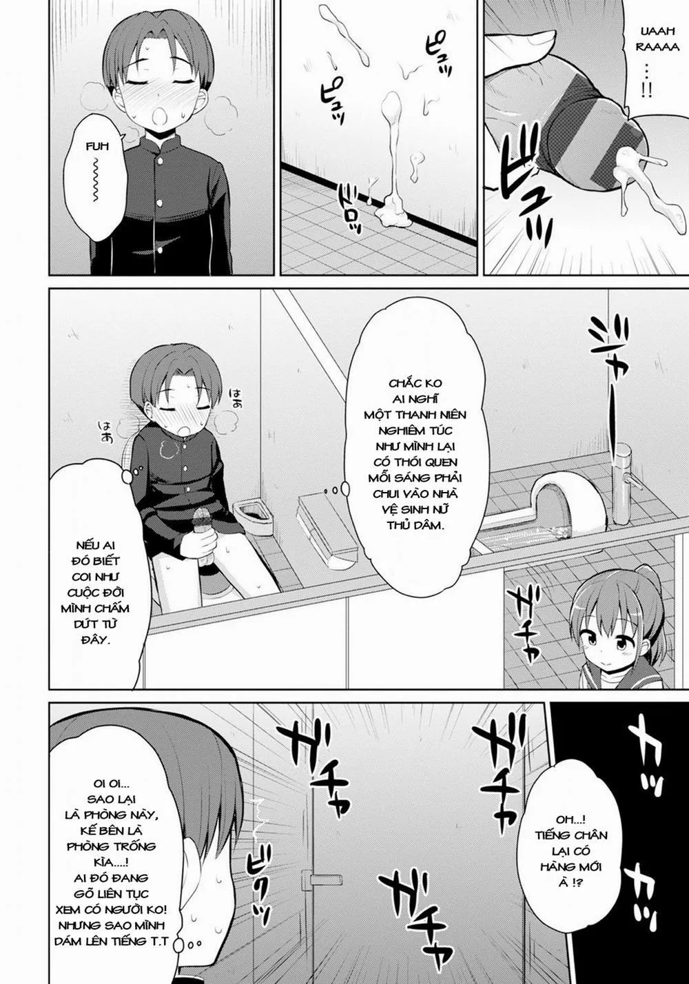 HentaiVN.net - Ảnh 3 - Ikenai Joshi Toire Sekkusu - Chap 1