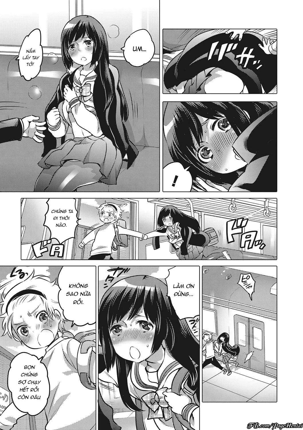 HentaiVN.net - Ảnh 6 - Molester Train Princess (Otokonoko HEAVEN Vol. 28) - Chap 1