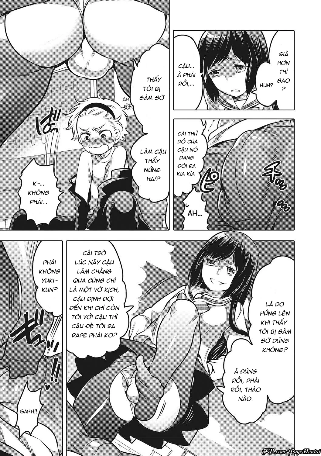 HentaiVN.net - Ảnh 8 - Molester Train Princess (Otokonoko HEAVEN Vol. 28) - Chap 1