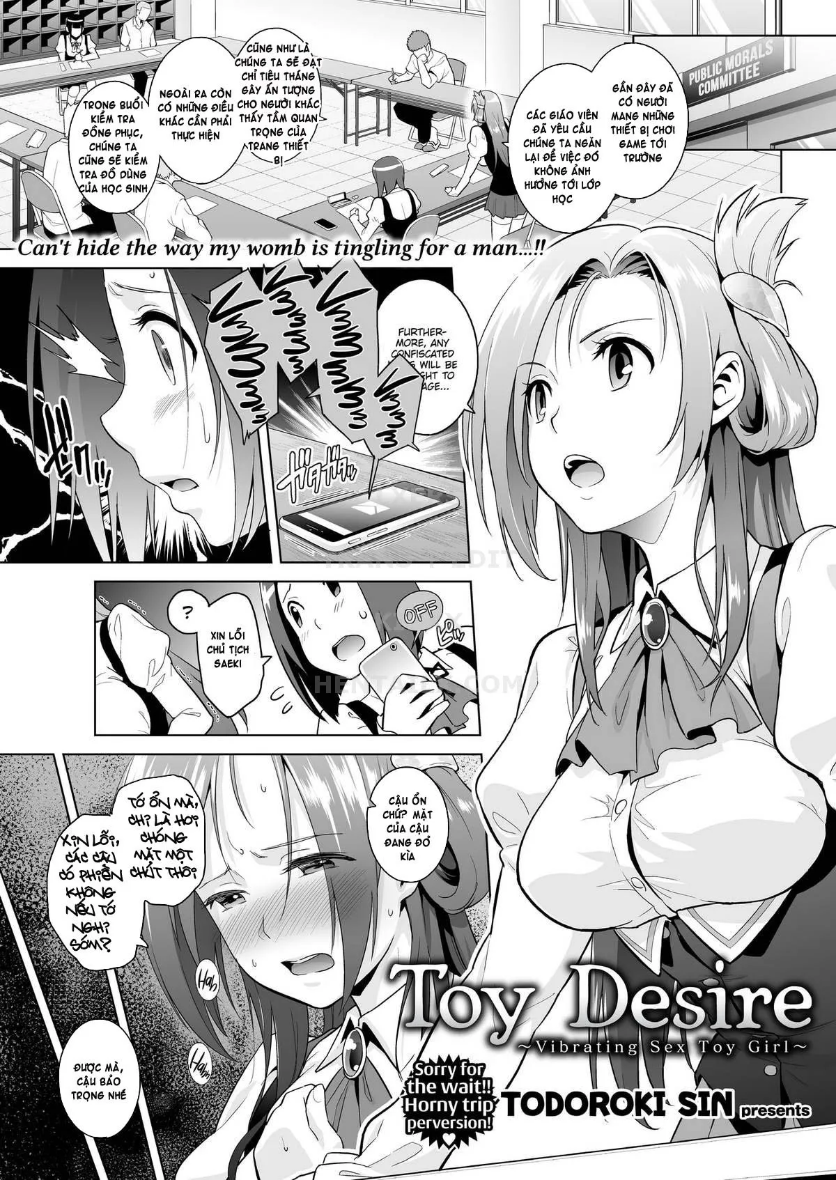 HentaiVN.net - Ảnh 4 - Toy Desire - Chap 1