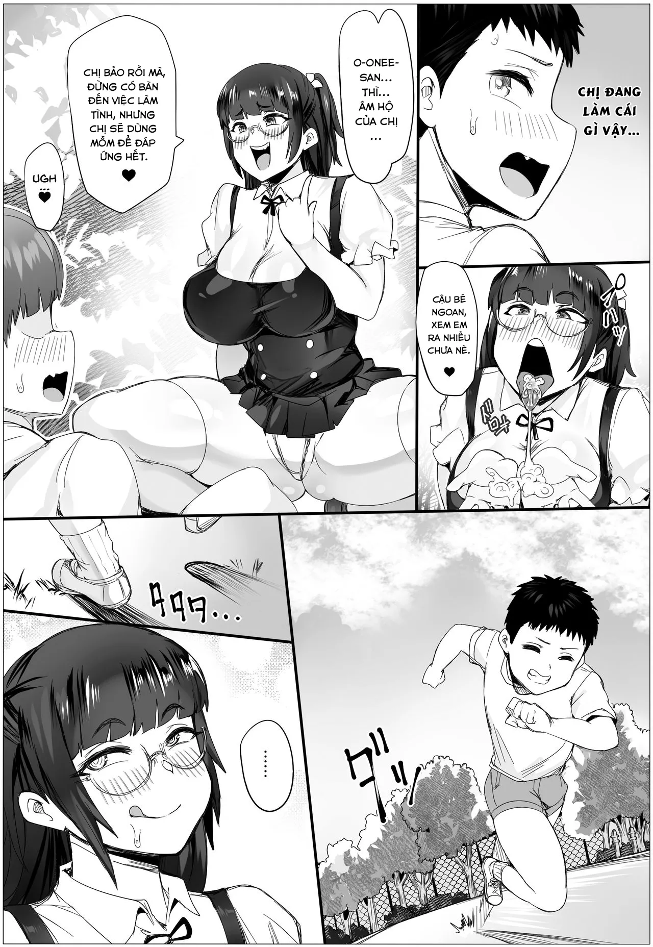 HentaiVN.net - Ảnh 6 - Chị hàng xóm mê cặc shota [Shota no Ochinchin ga Daisuki na Kinjo no Onee-chan!] - Chap 1