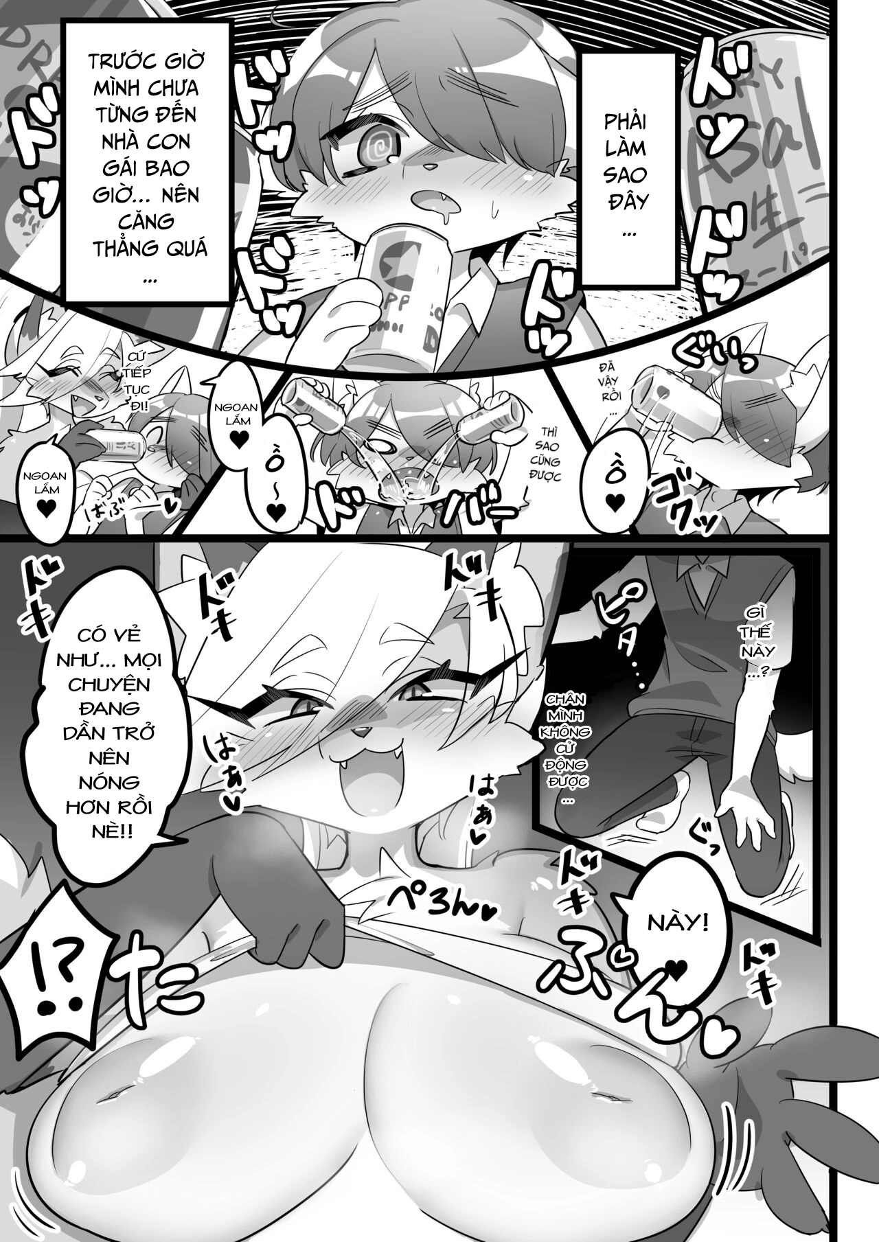 HentaiVN.net - Ảnh 7 - Đã uống rượu thì đừng để nó 'uống' lại! - Chap 1