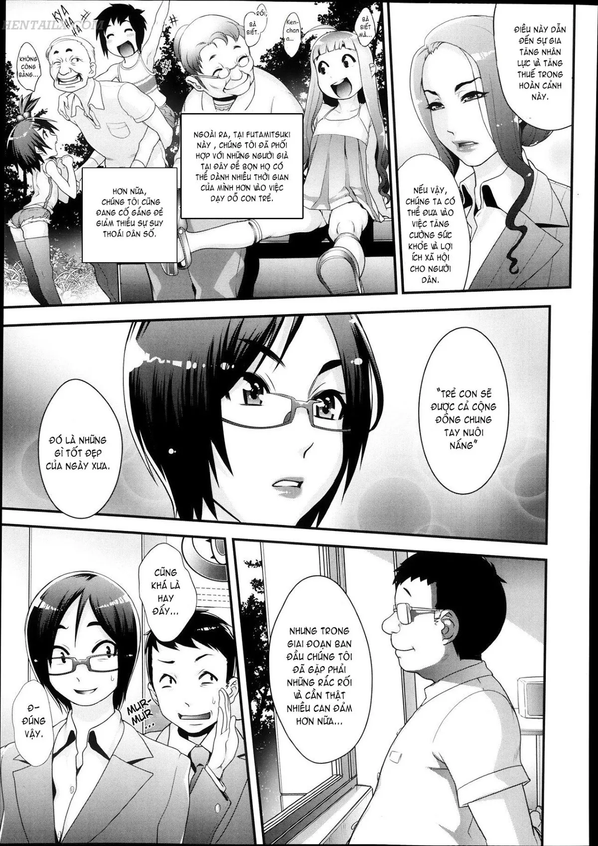 HentaiVN.net - Ảnh 8 - Futamitsuki-chou Tanetsuke-mura Kenbunroku - Chap 1