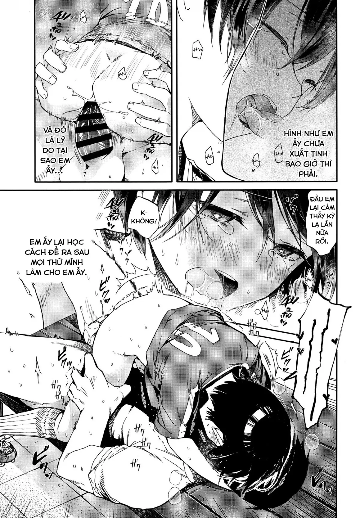 HentaiVN.net - Ảnh 15 - Seitsuu Mae Soccer Shounen no Iki Kurui Orgasm Love Sex - Chap 1
