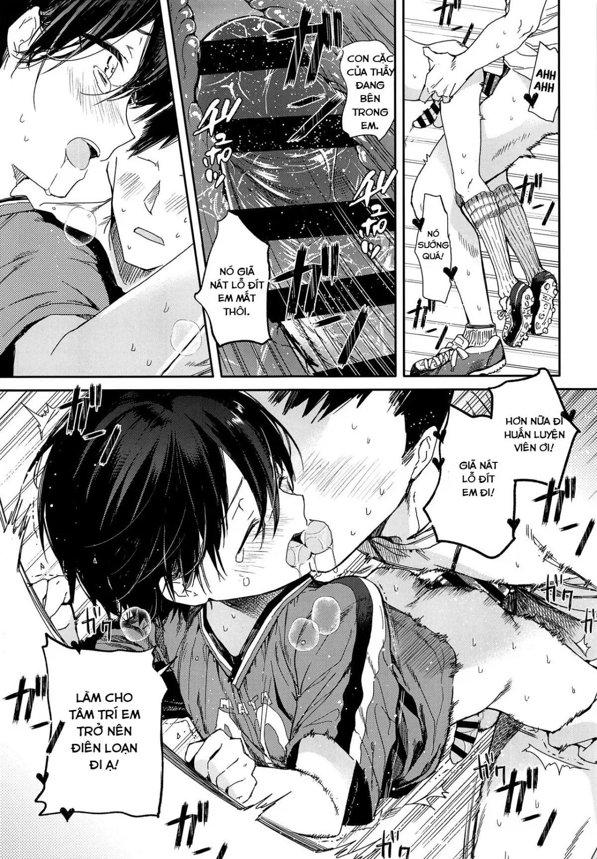 HentaiVN.net - Ảnh 19 - Seitsuu Mae Soccer Shounen no Iki Kurui Orgasm Love Sex - Chap 1