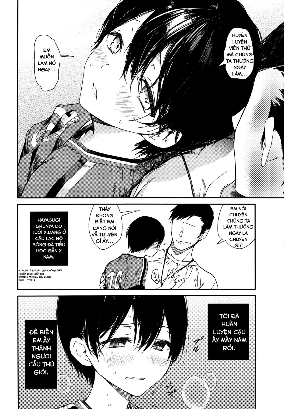 HentaiVN.net - Ảnh 6 - Seitsuu Mae Soccer Shounen no Iki Kurui Orgasm Love Sex - Chap 1