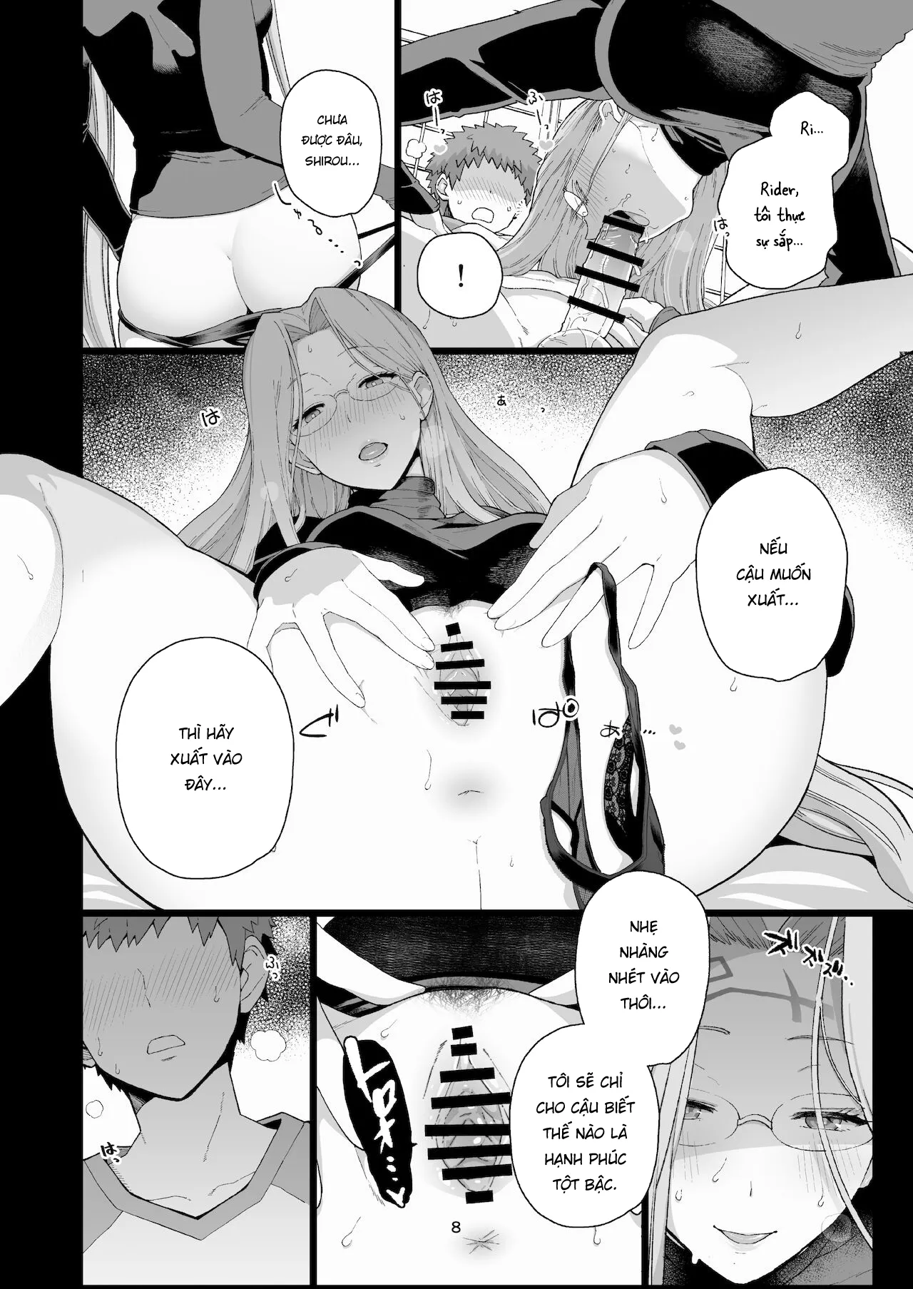 HentaiVN.net - Ảnh 11 - Rider-san vụng trộm [Rider-san no Tsumamigui] - Chap 1