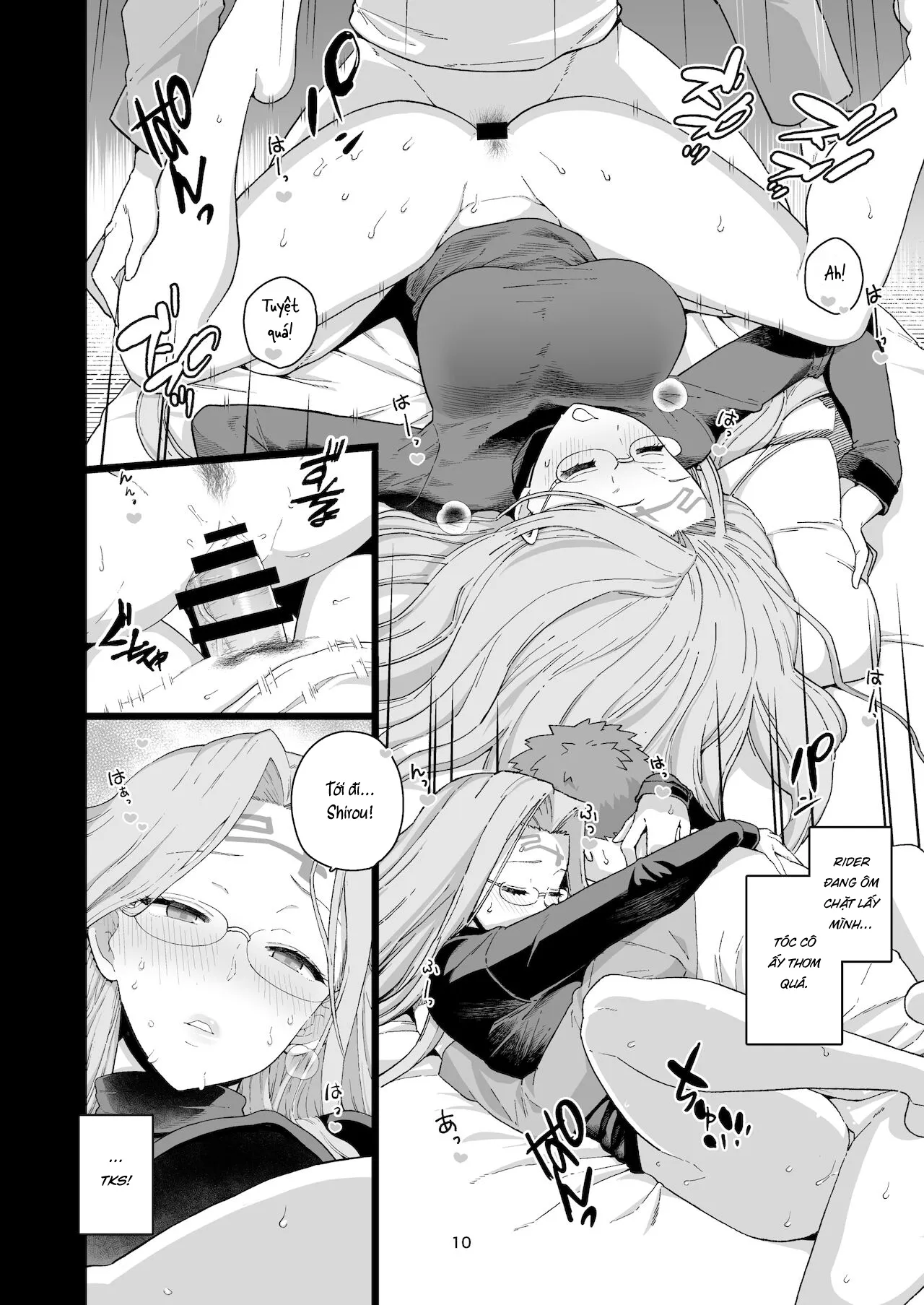 HentaiVN.net - Ảnh 13 - Rider-san vụng trộm [Rider-san no Tsumamigui] - Chap 1