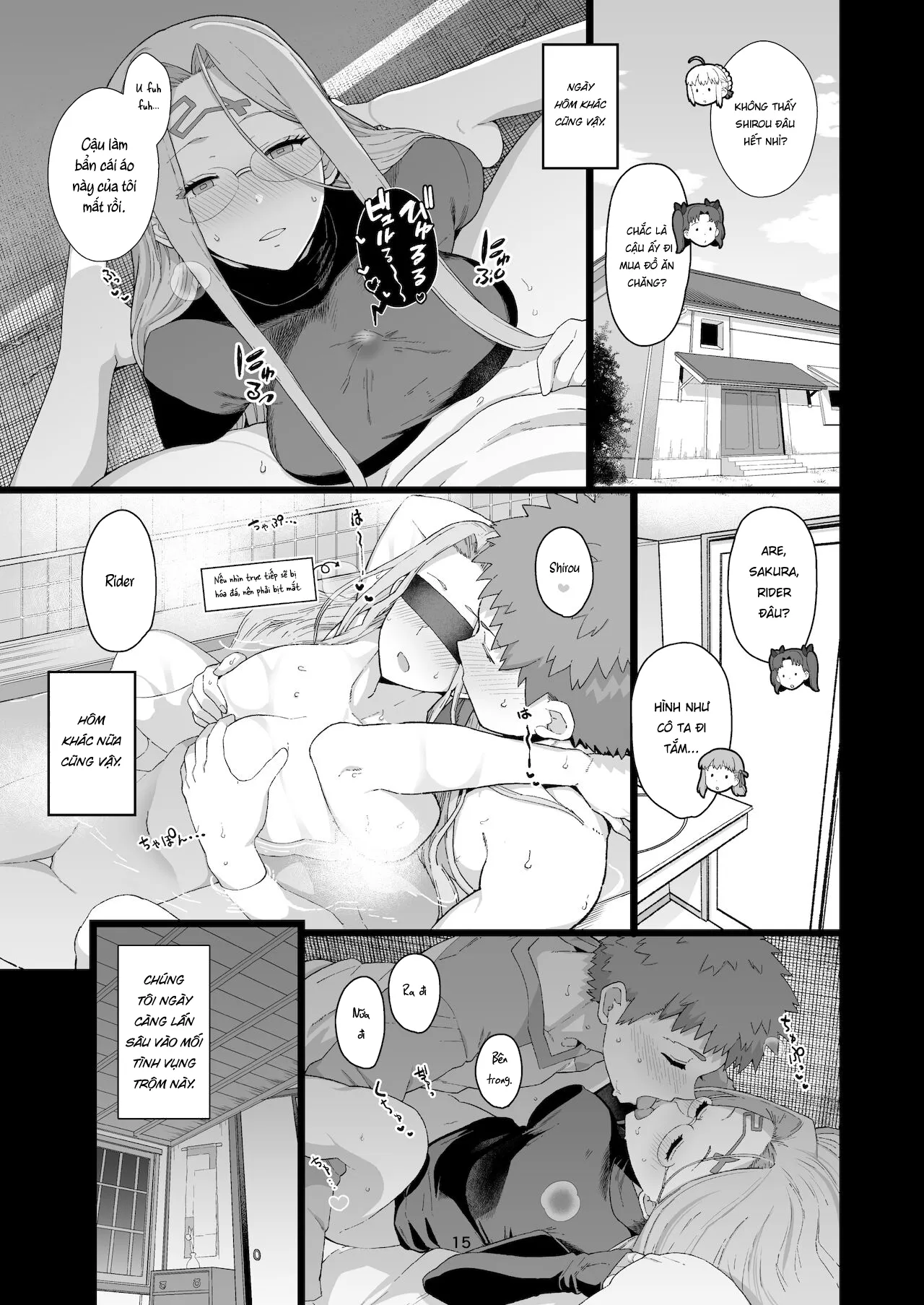 HentaiVN.net - Ảnh 18 - Rider-san vụng trộm [Rider-san no Tsumamigui] - Chap 1