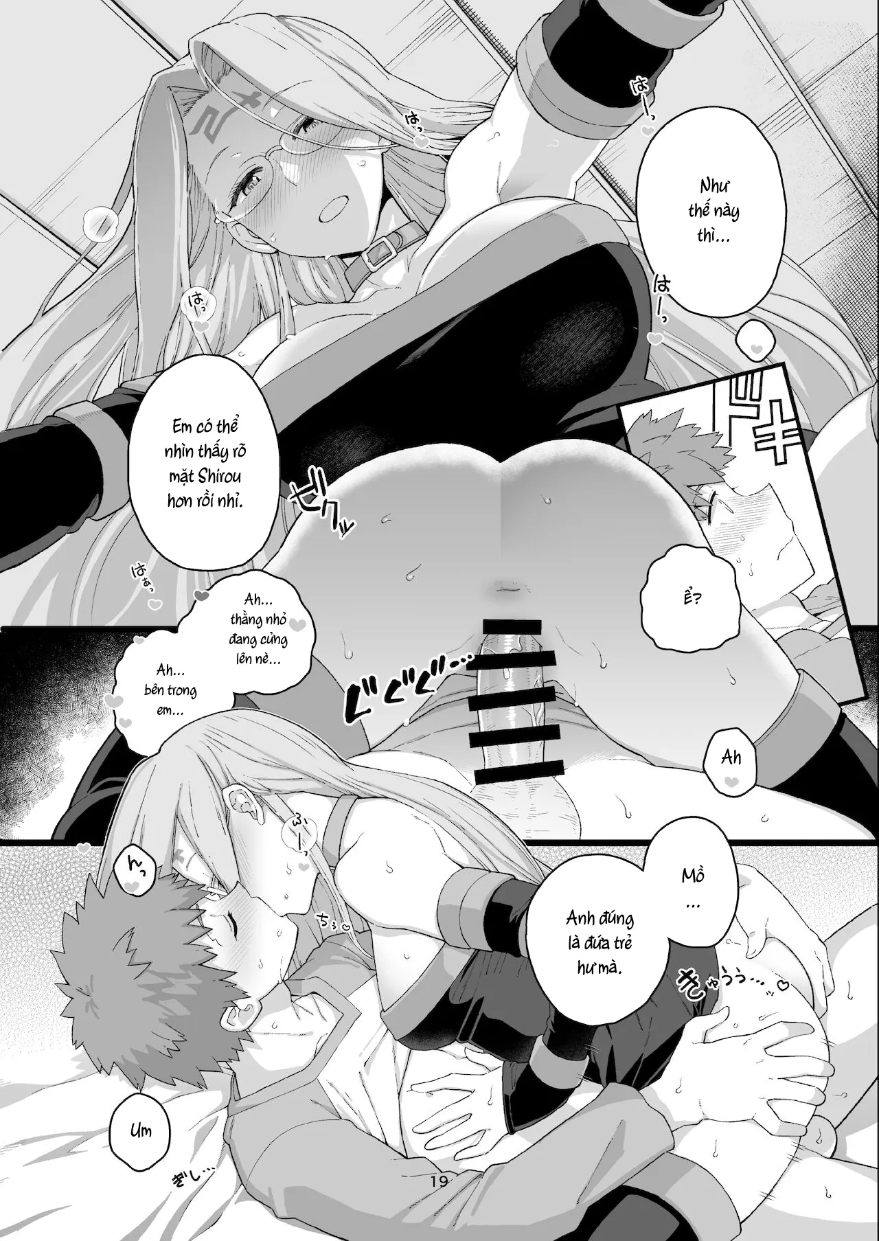 HentaiVN.net - Ảnh 22 - Rider-san vụng trộm [Rider-san no Tsumamigui] - Chap 1