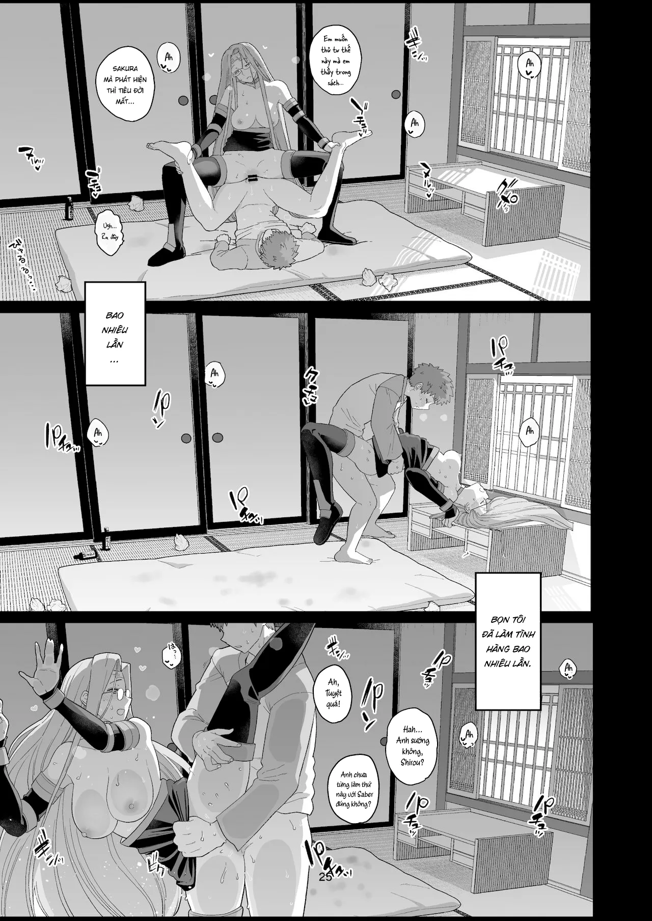 HentaiVN.net - Ảnh 28 - Rider-san vụng trộm [Rider-san no Tsumamigui] - Chap 1