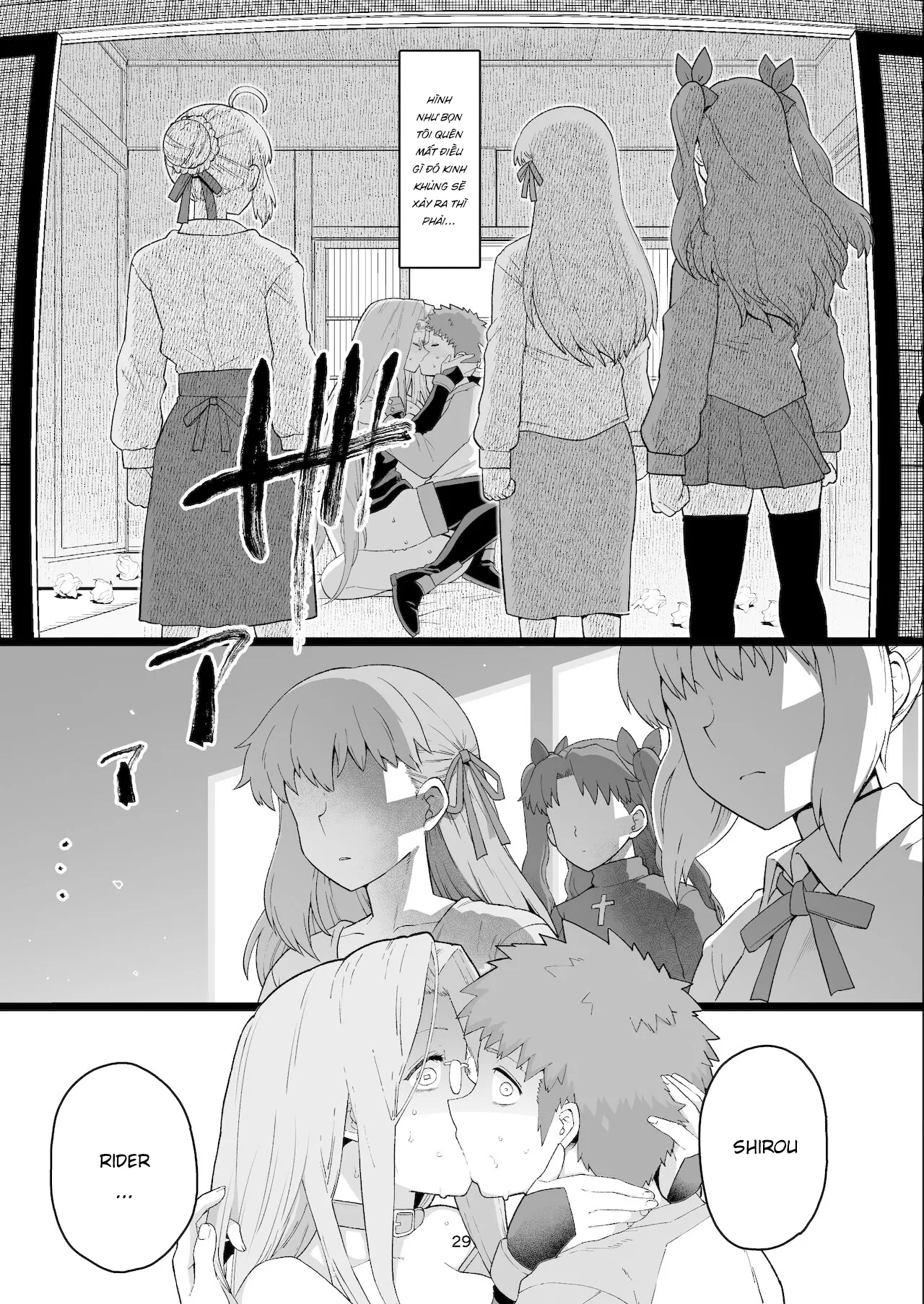 HentaiVN.net - Ảnh 32 - Rider-san vụng trộm [Rider-san no Tsumamigui] - Chap 1