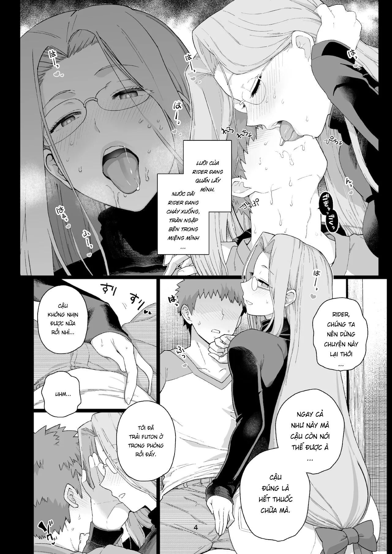 HentaiVN.net - Ảnh 7 - Rider-san vụng trộm [Rider-san no Tsumamigui] - Chap 1