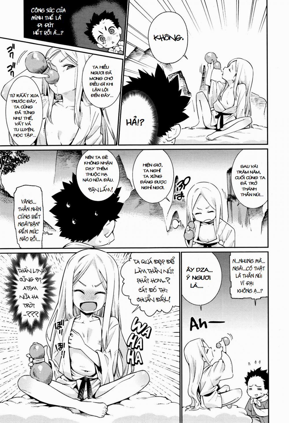 HentaiVN.net - Ảnh 3 - Linh Hồn Của Núi~~Của Tôi [Boku no Senin-sama; Xian and I; Thần Núi và Tôi; Cô ấy là Thần Núi, Tôi là Thuộc hạ của Cô ấy] - Chap 1