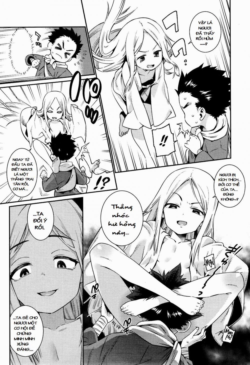 HentaiVN.net - Ảnh 4 - Linh Hồn Của Núi~~Của Tôi [Boku no Senin-sama; Xian and I; Thần Núi và Tôi; Cô ấy là Thần Núi, Tôi là Thuộc hạ của Cô ấy] - Chap 1