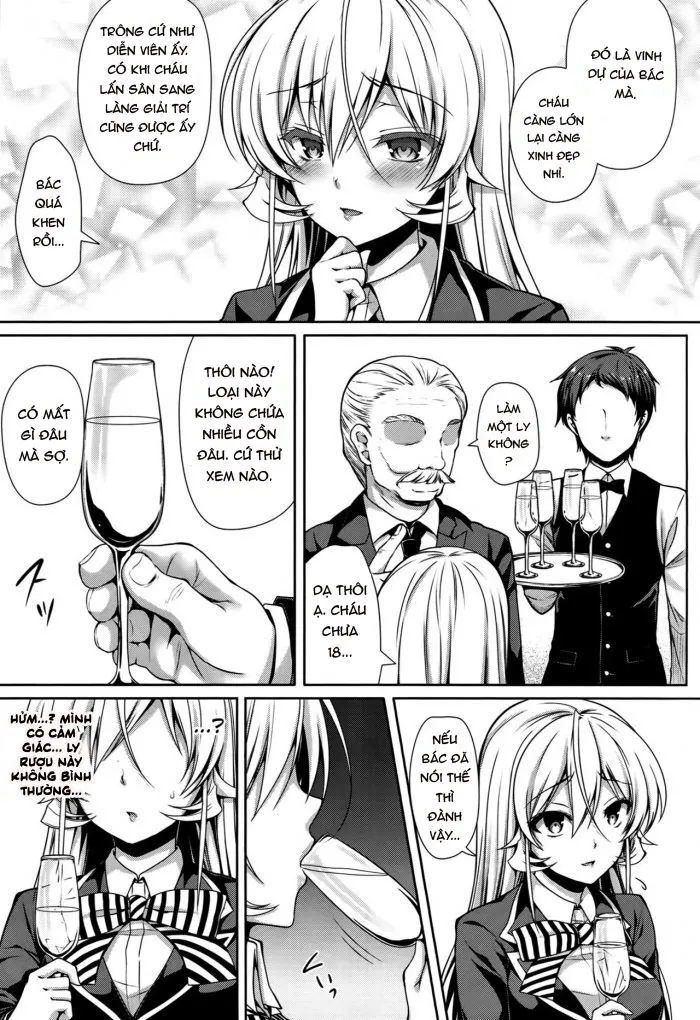 HentaiVN.net - Ảnh 6 - Joou Sange (Shokugeki no Soma) - Chap 1