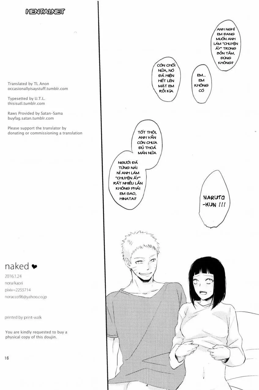 HentaiVN.net - Ảnh 17 - Naked (Naruto) - Chap 1