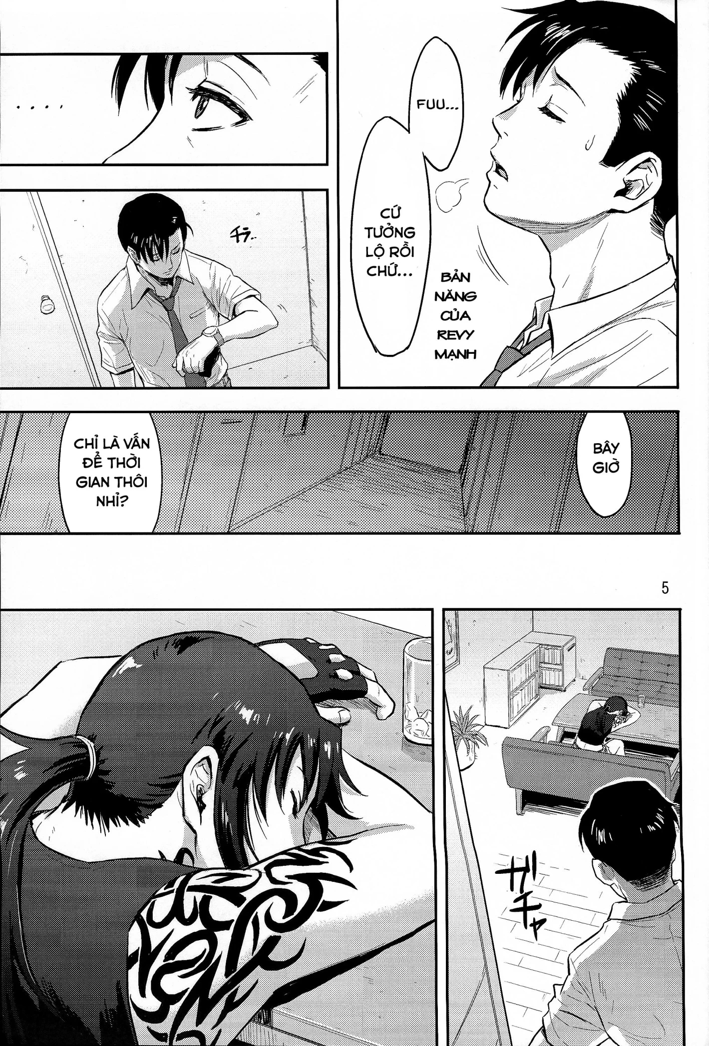 HentaiVN.net - Ảnh 4 - Sleeping Revy (Black Lagoon) - Chap 1