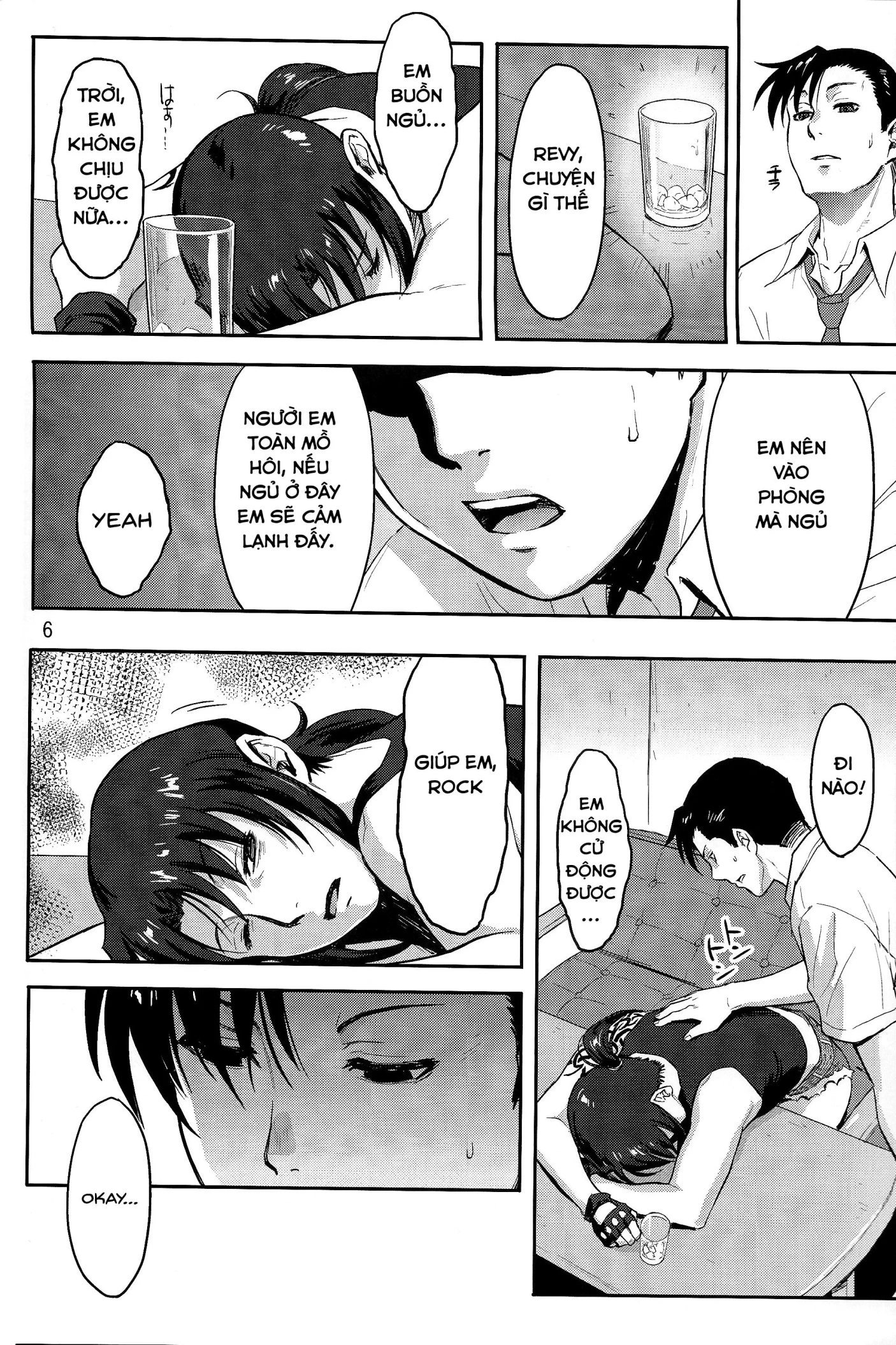 HentaiVN.net - Ảnh 5 - Sleeping Revy (Black Lagoon) - Chap 1