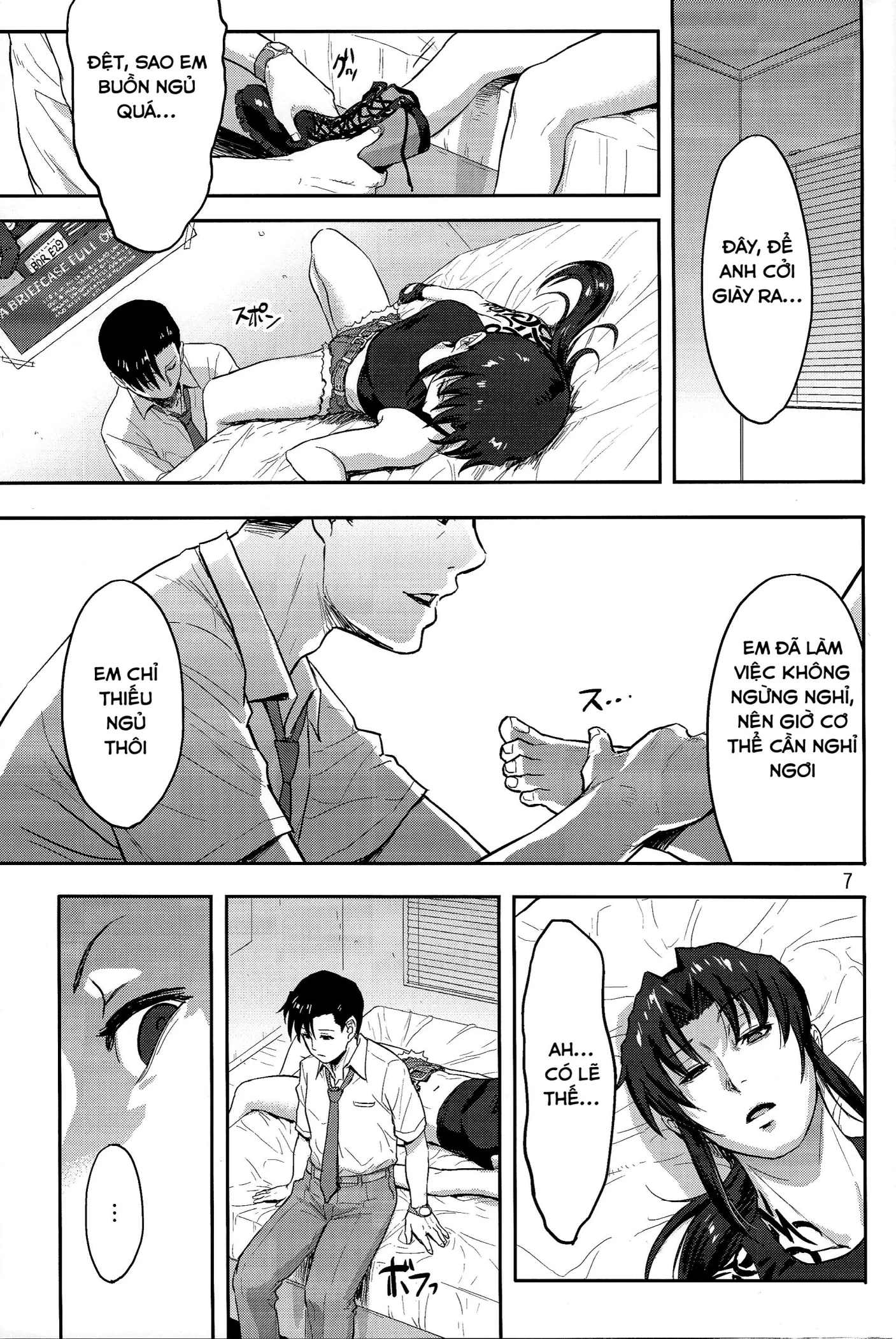 HentaiVN.net - Ảnh 6 - Sleeping Revy (Black Lagoon) - Chap 1