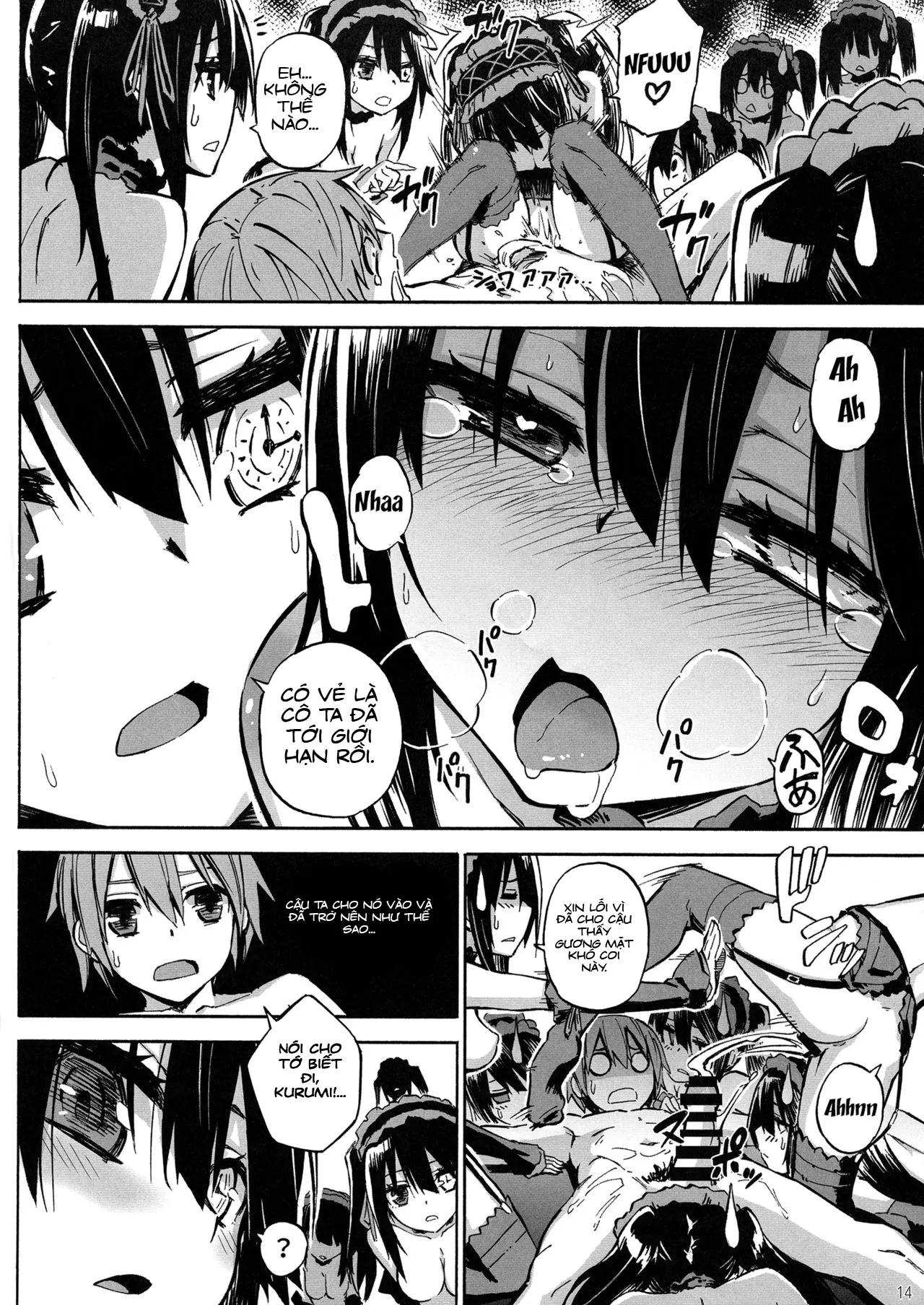 HentaiVN.net - Ảnh 14 - Osyokuzi kyo-zo-san [Osyokuzi kyo-zo-san] - Chap 1