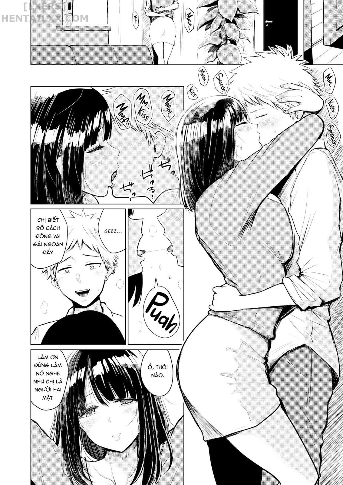 HentaiVN.net - Ảnh 3 - House-Sitting with Kanae-san - Chap 1