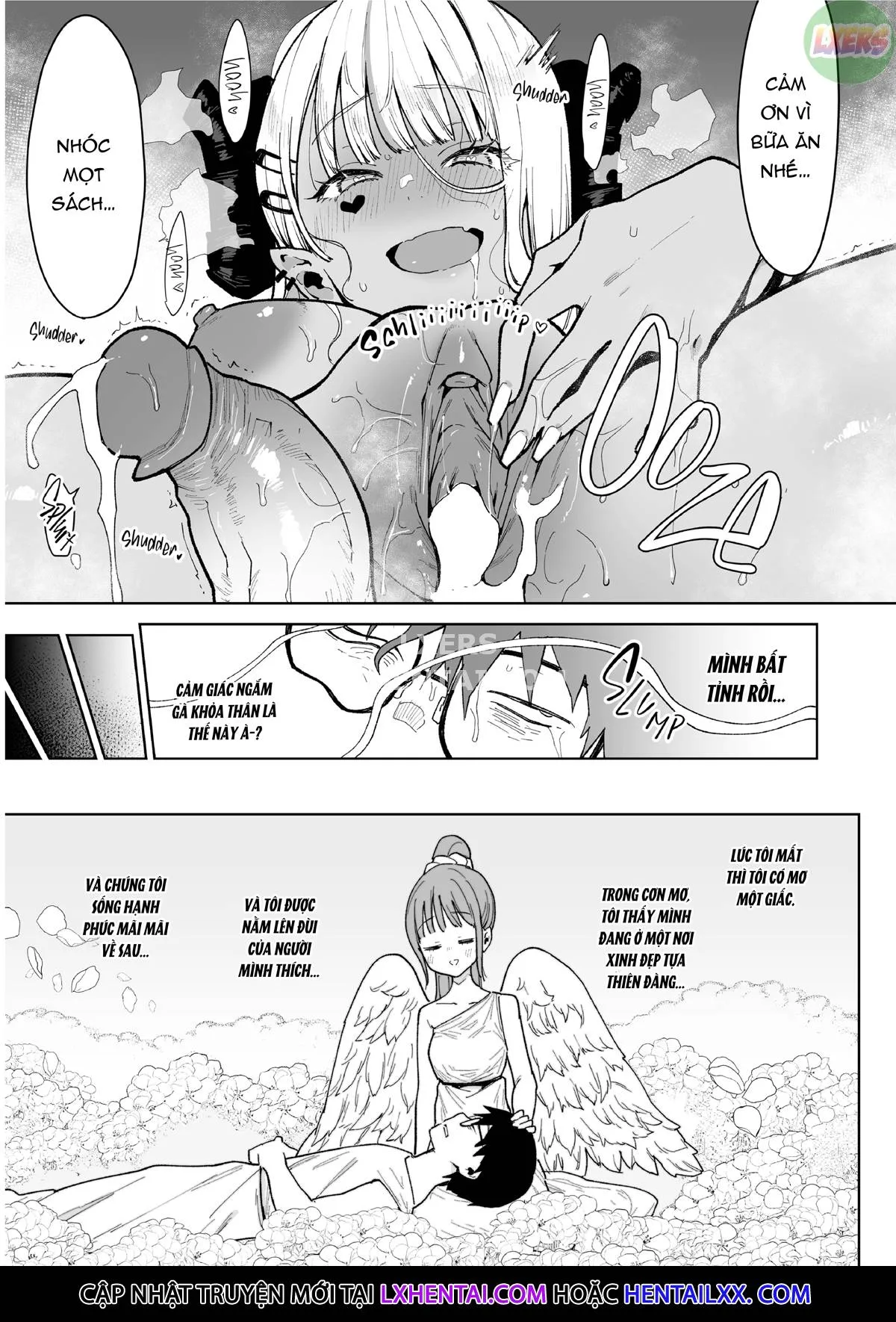 HentaiVN.net - Ảnh 34 - Otaku vs. Succubus - Chap 1
