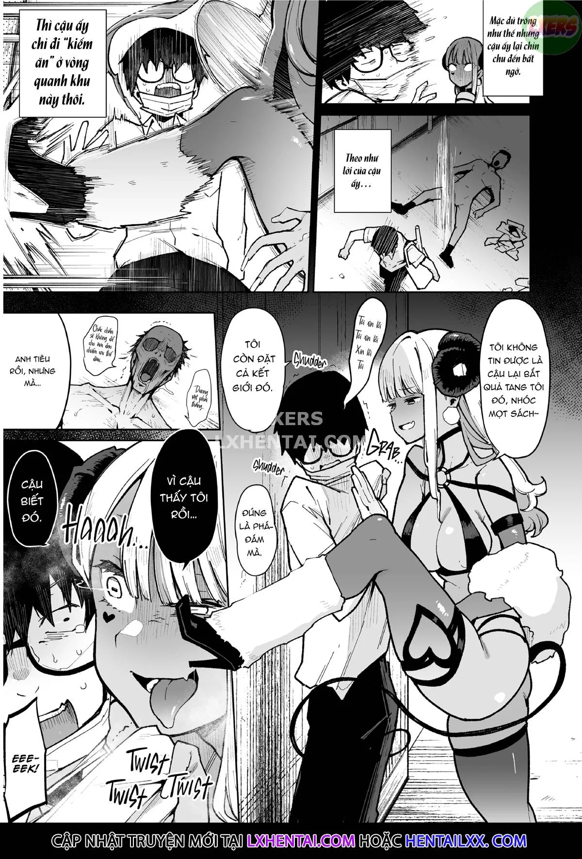 HentaiVN.net - Ảnh 7 - Otaku vs. Succubus - Chap 2