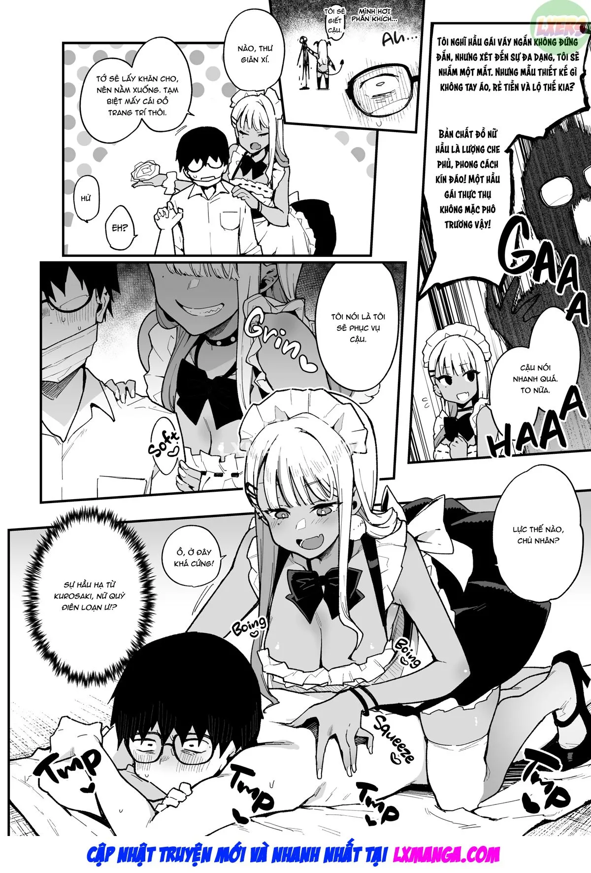 HentaiVN.net - Ảnh 12 - Otaku vs. Succubus - Chap 3