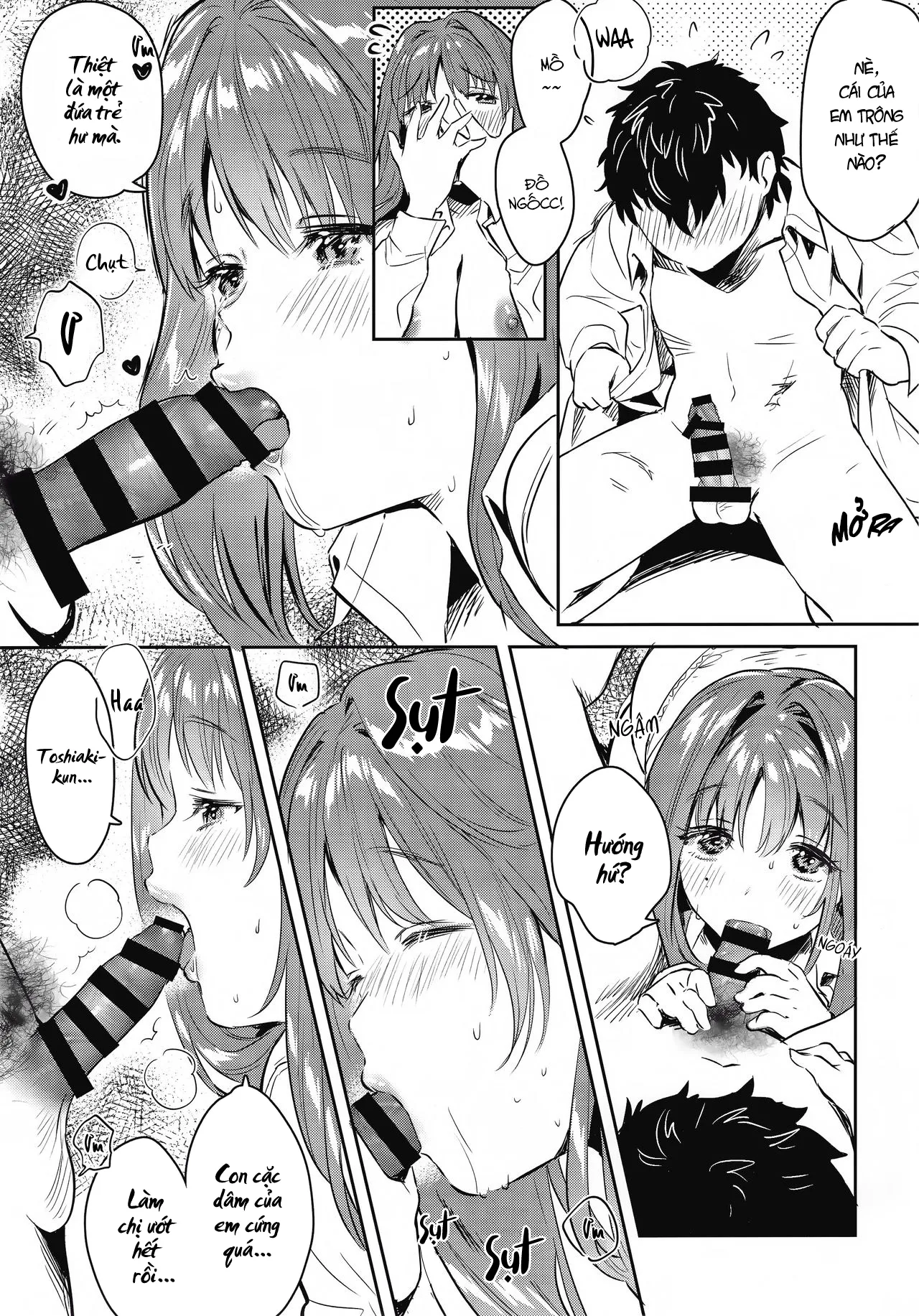 HentaiVN.net - Ảnh 16 - Chị Ấy Là Người Duy Nhất Tôi Yêu [お姉ちゃん、君達の事しか愛せない 友達ごっこ編] - Chap 1