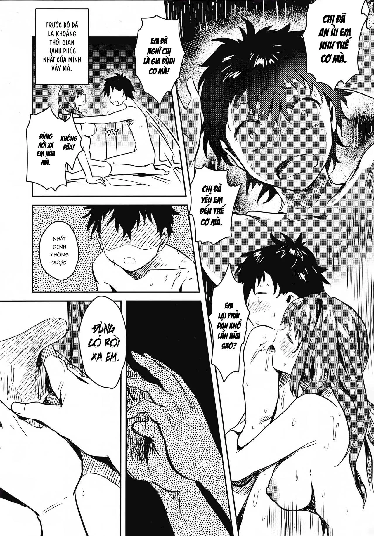 HentaiVN.net - Ảnh 10 - Chị Ấy Là Người Duy Nhất Tôi Yêu [お姉ちゃん、君達の事しか愛せない 友達ごっこ編] - Chap 2
