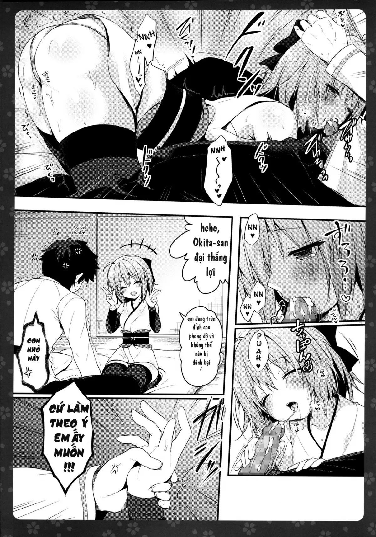 HentaiVN.net - Ảnh 8 - Okita-san Shitataru (Fate/Grand Order) - Chap 1
