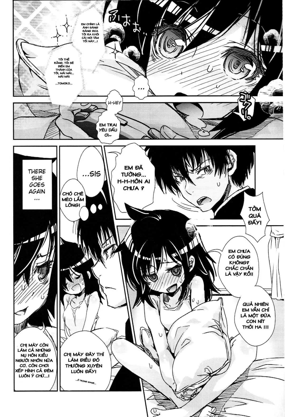 HentaiVN.net - Ảnh 21 - Nee-chan ga Kawaii kara Otouto ga Yokujo suru (Watashi ga Motenai no wa Dou Kangaetemo Omaera ga Warui!) [Vì ế nên em bị hoang tưởng] - Chap 1
