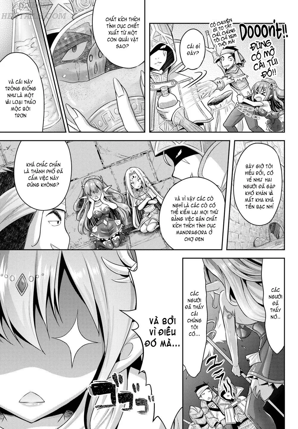 HentaiVN.net - Ảnh 10 - Romantic Etiquette for Dungeon Girls [Comic Bavel 2018-09] - Chap 1