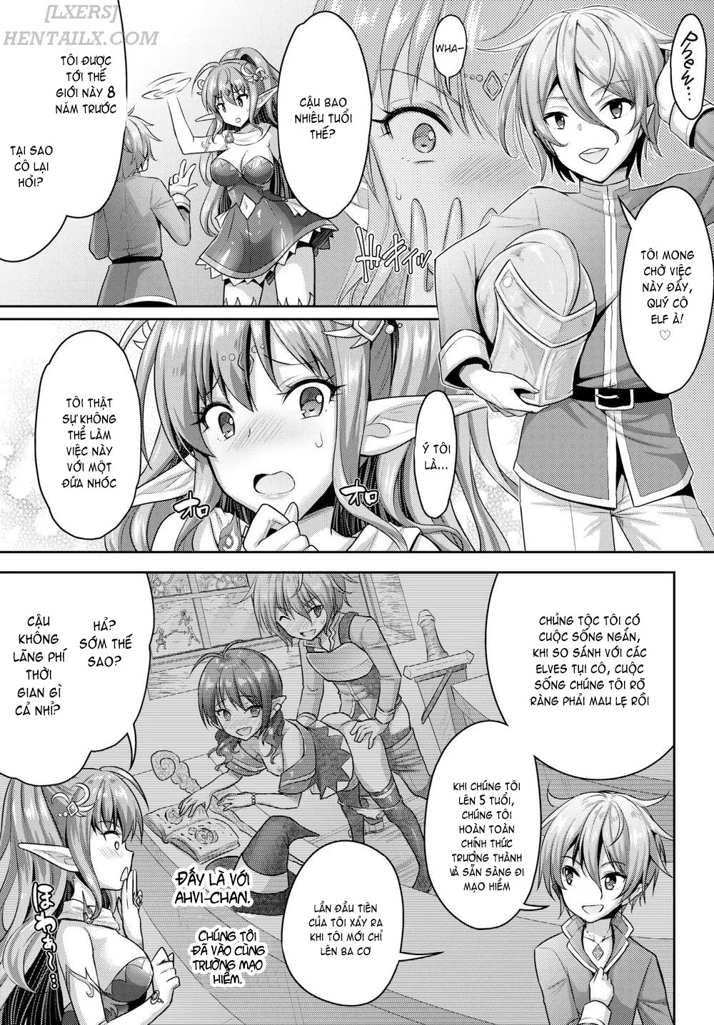 HentaiVN.net - Ảnh 16 - Romantic Etiquette for Dungeon Girls [Comic Bavel 2018-09] - Chap 1