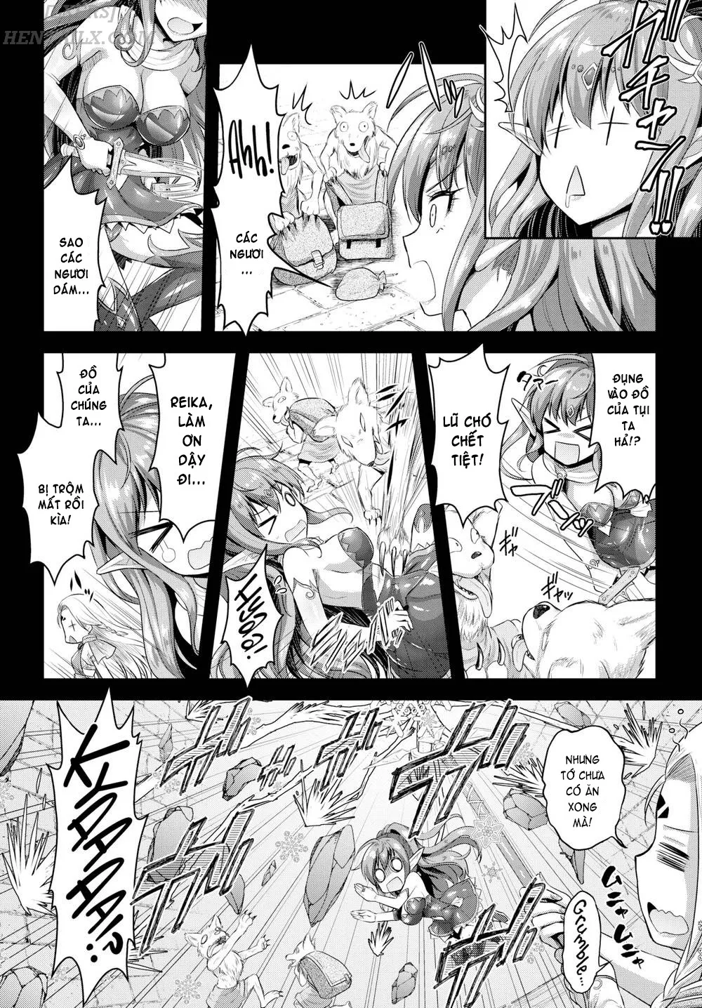 HentaiVN.net - Ảnh 3 - Romantic Etiquette for Dungeon Girls [Comic Bavel 2018-09] - Chap 1