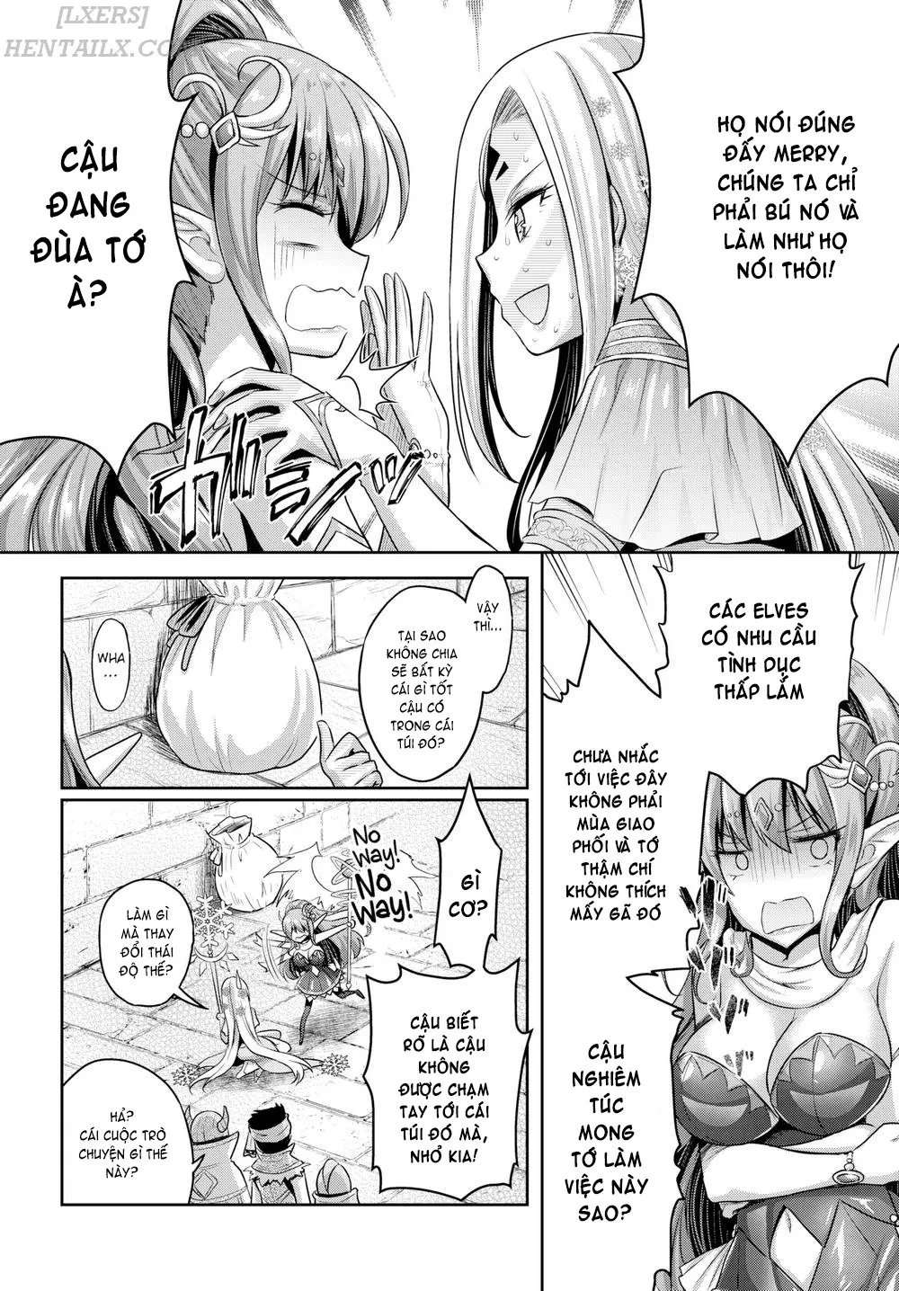 HentaiVN.net - Ảnh 9 - Romantic Etiquette for Dungeon Girls [Comic Bavel 2018-09] - Chap 1