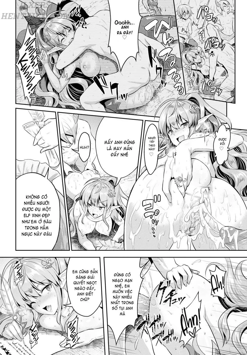 HentaiVN.net - Ảnh 17 - Romantic Etiquette for Dungeon Girls [Comic Bavel 2018-09] - Chap 3
