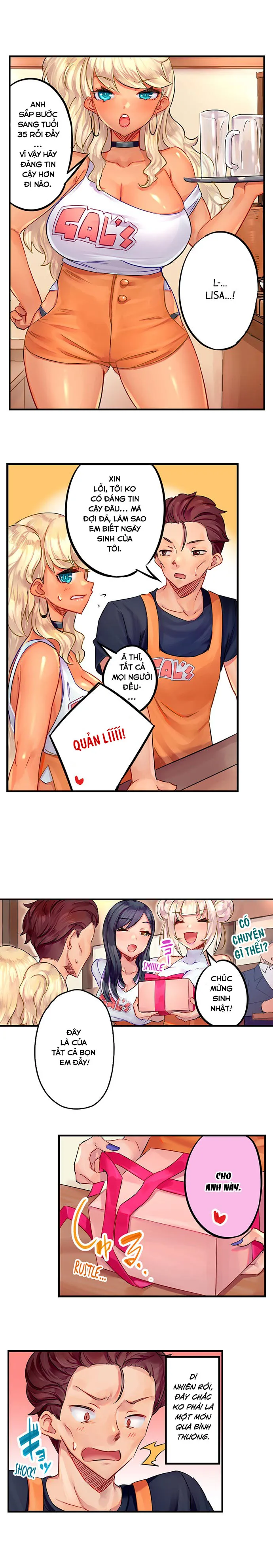 HentaiVN.net - Ảnh 4 - Trở thành anh quản lí khiến cô gái rám nắng này lên đỉnh [黒ギャル絶頂管理～生意気な処女ビッチを焦らしに焦らしてご褒美イキ; Kurogyaru Zecchou Kanri ~Namaikina Shojo Bitch wo Jirashi ni Aserashite go Houbi iki~] - Chap 1