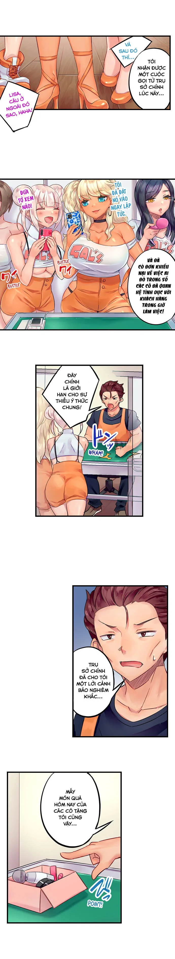 HentaiVN.net - Ảnh 7 - Trở thành anh quản lí khiến cô gái rám nắng này lên đỉnh [黒ギャル絶頂管理～生意気な処女ビッチを焦らしに焦らしてご褒美イキ; Kurogyaru Zecchou Kanri ~Namaikina Shojo Bitch wo Jirashi ni Aserashite go Houbi iki~] - Chap 1