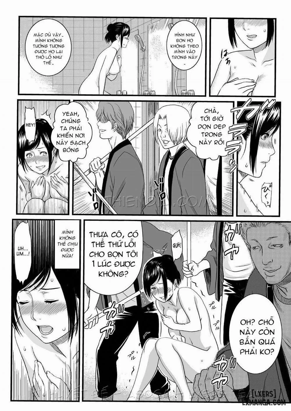 HentaiVN.net - Ảnh 10 - Onnayu ni Rannyuu Sareta Tsuma - Chap 1